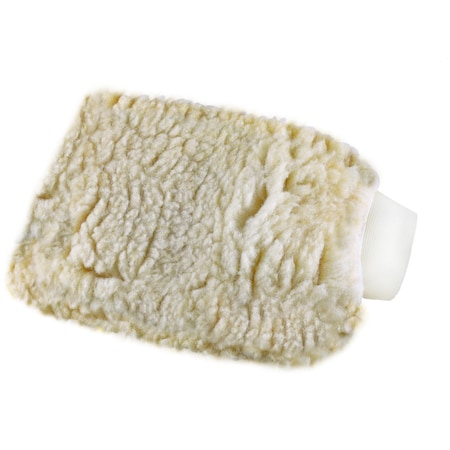 Hti Wash Mitt W/ Cuff - White 8" X 11" HT-750